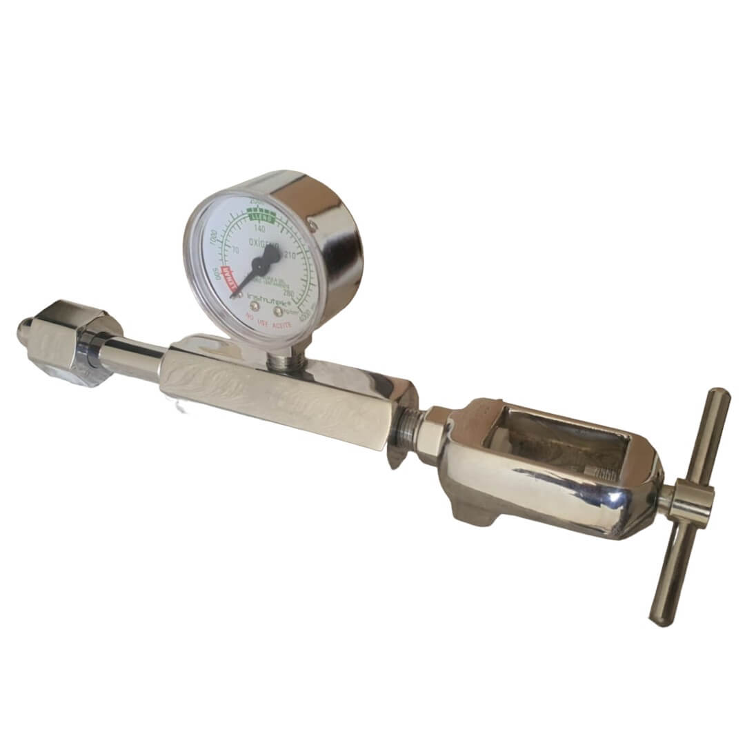 Trasvasador de oxigeno CGA-540 a CGA-870